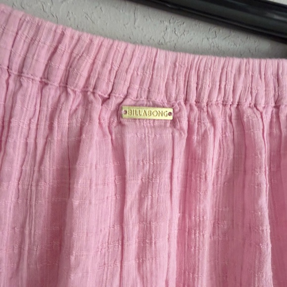Billabong Light Pink Tiered Maxi Skirt - Picture 5 of 5